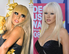 Lady Gaga и Christina Aguilera Lady Gaga и Christina Aguilera