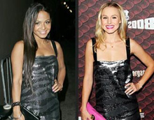 Christna Milian и Kristen Bell, кто кого? Christna Milian и Kristen Bell, кто кого?