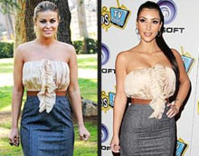 Kim Kardashian и Carmen Electra. Кто колго? Kim Kardashian и Carmen Electra. Кто колго?